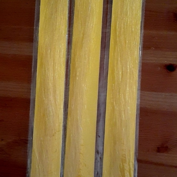 New Clip In Long Human Hair Extensions 24" Yellow/Blonde 20 Packs Highlightes - Picture 6 of 9